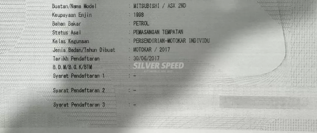 Mitsubishi ASX image 2